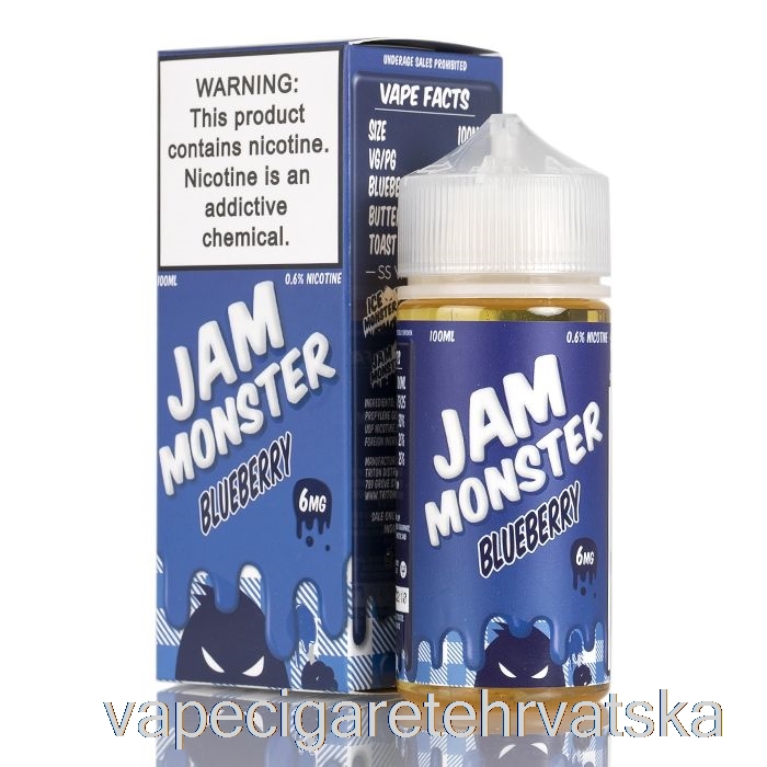 Vape Hrvatska Borovnica - Pekmez Monster - 100ml 6mg